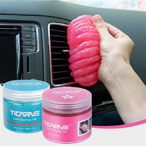 cleaning mud Accessories|TICARVE Cleaning Gel for Car Detailin.